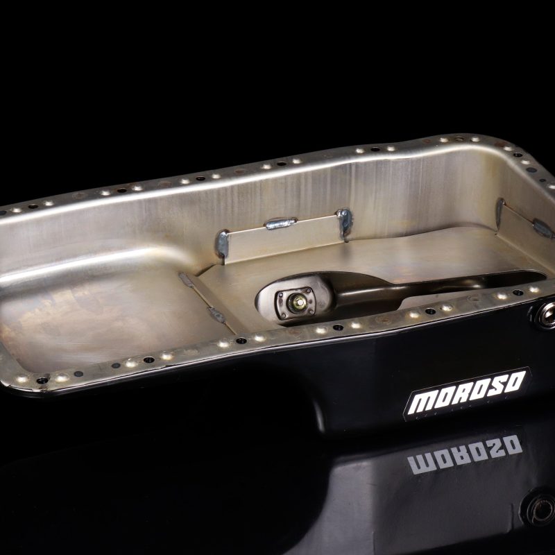 Moroso B Series Oil Pan Black Coated