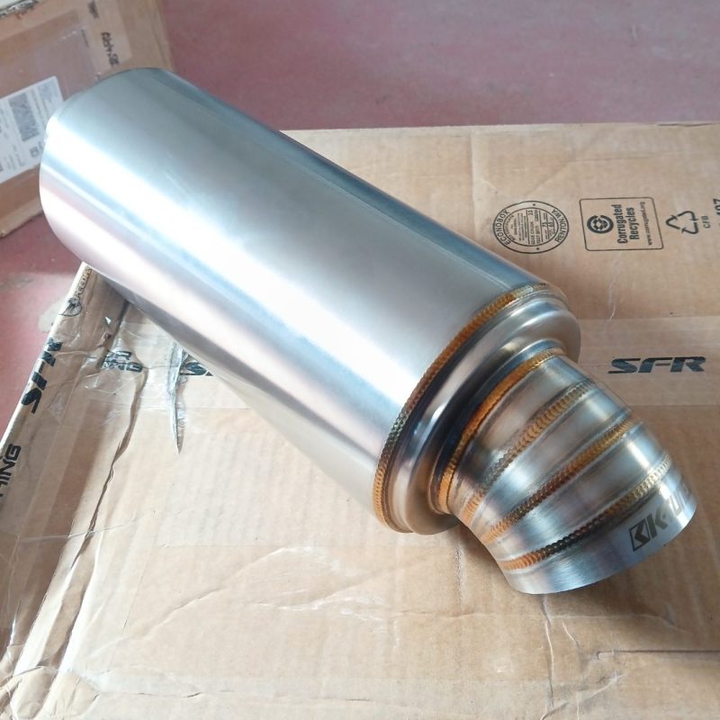 Panela Ktuned Turn down muffler 76mm