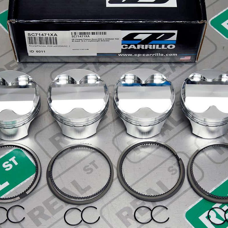 CP Carrilo X forging style K24 87.5mm High Comp. Pistons
