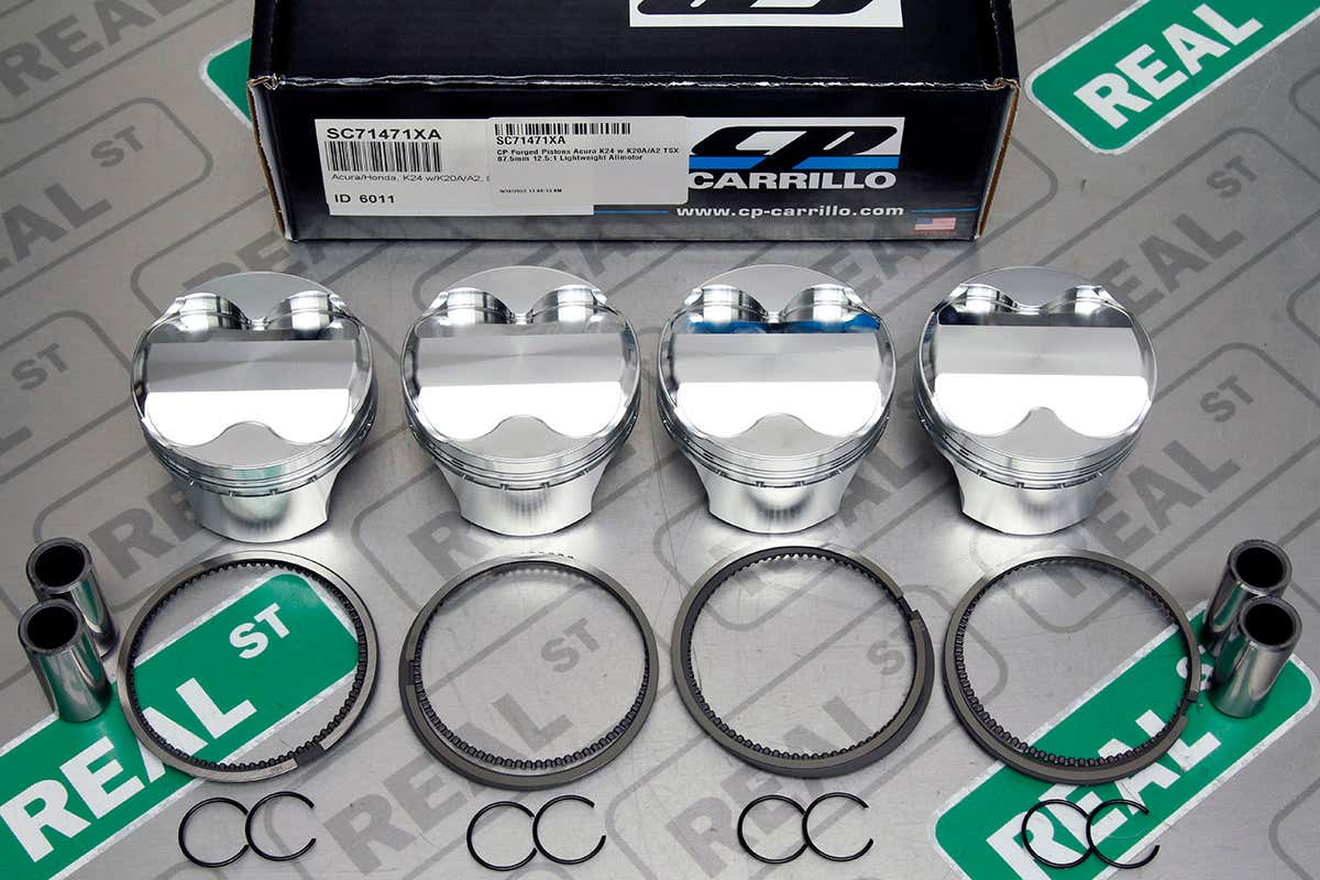 CP Carrilo X forging style K24 87.5mm High Comp. Pistons