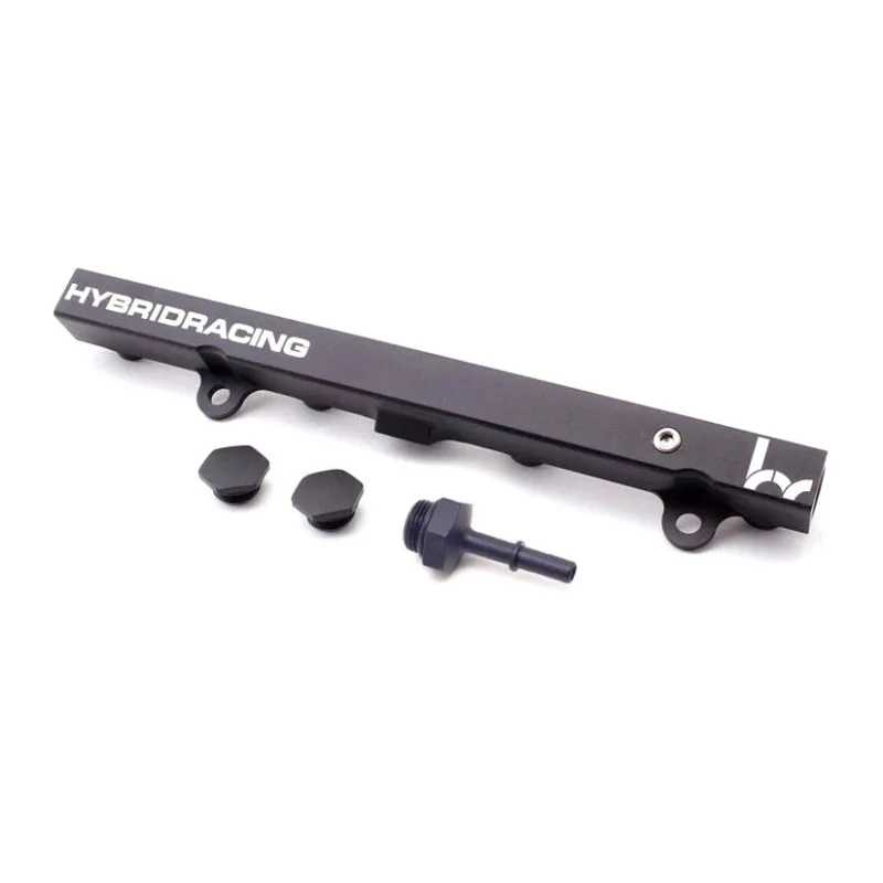 Hybrid Racing K-Series Fuel Rail/Fittings - Honda Integra DC5 Civic EP3 Black