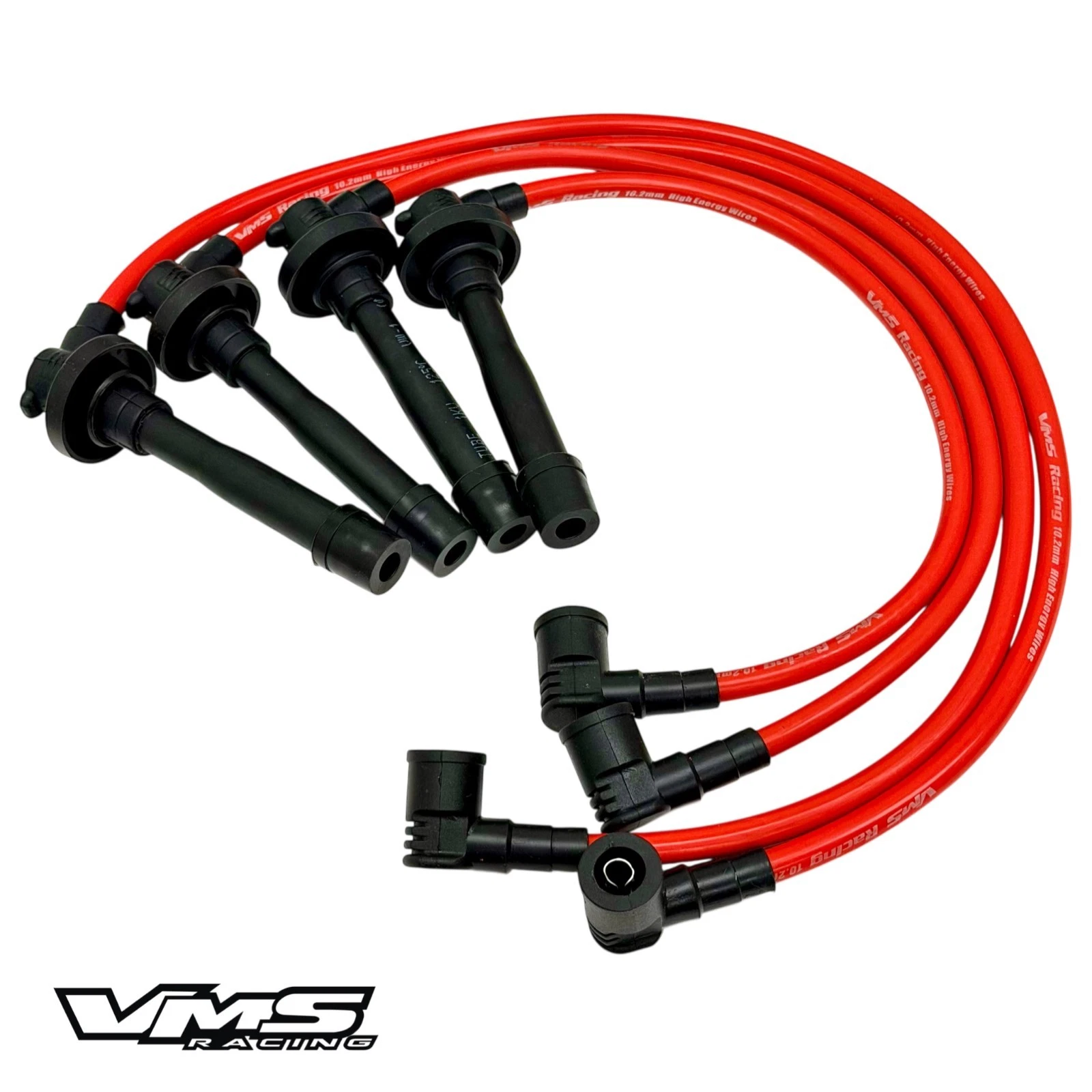 VMS Racing red plug Cable Civic 92-00 D/B series