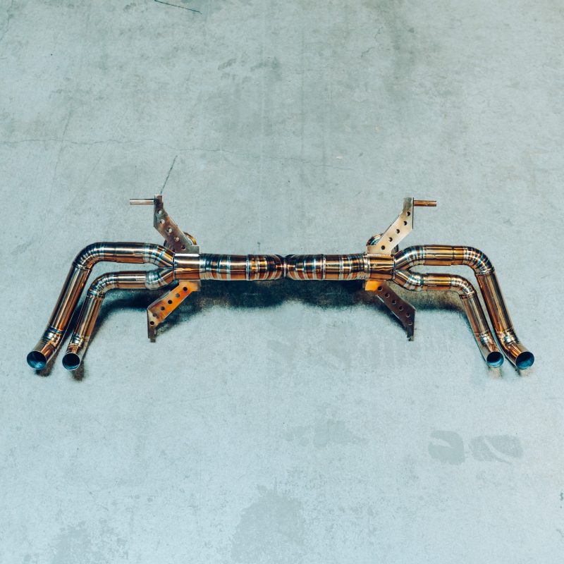 Titanium Catback Exhaust Lamborghini Huracan LP580 LP610